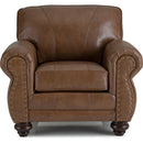  Best Home Furnishings Noble Stationary Leather Match Chair C64ELU 71669LU IMAGE 2