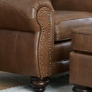  Best Home Furnishings Noble Stationary Leather Match Chair C64ELU 71669LU IMAGE 4