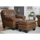  Best Home Furnishings Noble Stationary Leather Match Chair C64ELU 71669LU IMAGE 5