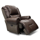  Best Home Furnishings Genet Power Fabric and Leather Recliner with Wall Recline FS9NP64LF 28026 53556L IMAGE 2