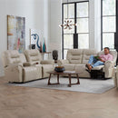 Best Home Furnishings Unity Reclining Leather Match Loveseat with Console L735CC4 71957L IMAGE 3