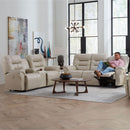  Best Home Furnishings Unity Power Reclining Leather Match Loveseat with Console L735CQ7 71957L IMAGE 3