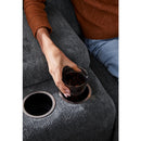  Best Home Furnishings Brielle Reclining Fabric Loveseat with Console L940RC4 21933 IMAGE 6