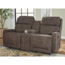  Best Home Furnishings Livvy Reclining Fabric Loveseat with Console L970RC4 19206 IMAGE 4