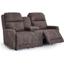  Best Home Furnishings Livvy Power Reclining Fabric Loveseat with Console L970RY7 19206 IMAGE 2