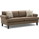  Best Home Furnishings Lumira Stationary Fabric Sofa S21E 28918 34059 IMAGE 1