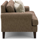  Best Home Furnishings Lumira Stationary Fabric Sofa S21E 28918 34059 IMAGE 3