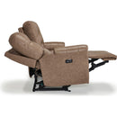  Best Home Furnishings Unity Reclining Leather Match Sofa S735CA4 53559L IMAGE 6