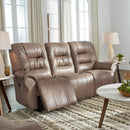  Best Home Furnishings Unity Reclining Leather Match Sofa S735CA4 53559L IMAGE 8