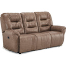  Best Home Furnishings Unity Power Reclining Leather Match Sofa S735CP4 53559L IMAGE 1
