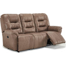  Best Home Furnishings Unity Power Reclining Leather Match Sofa S735CP4 53559L IMAGE 2