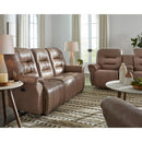  Best Home Furnishings Unity Power Reclining Leather Match Sofa S735CZ4 53559L IMAGE 10