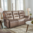  Best Home Furnishings Unity Power Reclining Leather Match Sofa S735CZ4 53559L IMAGE 7