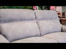  Manufacturer Color_Slate  -- Signature Design by Ashley Next Gen DuraPella Power Reclining Leather Look Sofa EXTERNAL_VIDEO 1