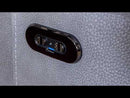  Manufacturer Color_Slate  -- Signature Design by Ashley Next Gen DuraPella Power Reclining Leather Look Loveseat with Console EXTERNAL_VIDEO 1