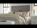  Size_California King  -- Kanwyn B777 California King Upholstered Panel Storage Bed EXTERNAL_VIDEO 1